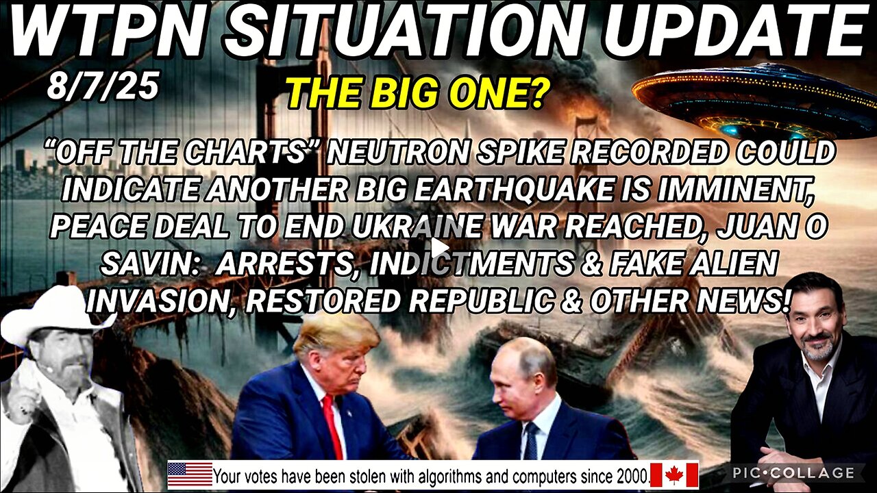 WTPN SITUATION UPDATE FEATURING RESTORED REPUBLIC 8/7/25