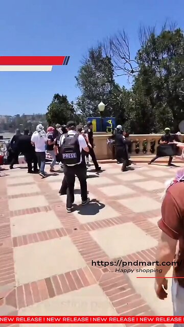 UCPD have made an arrest of a UCLA protestors for failing to comply with a lawful order. #Palestine
