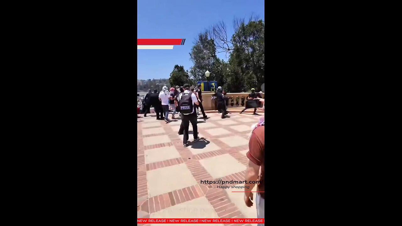 UCPD have made an arrest of a UCLA protestors for failing to comply with a lawful order. #Palestine