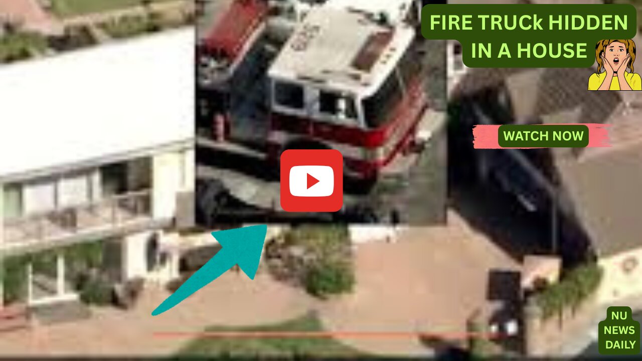 Hidden Fire Truck : Police Seizes.