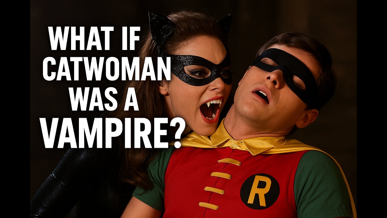 WHAT IF CATWOMAN WAS A VAMPIRE?