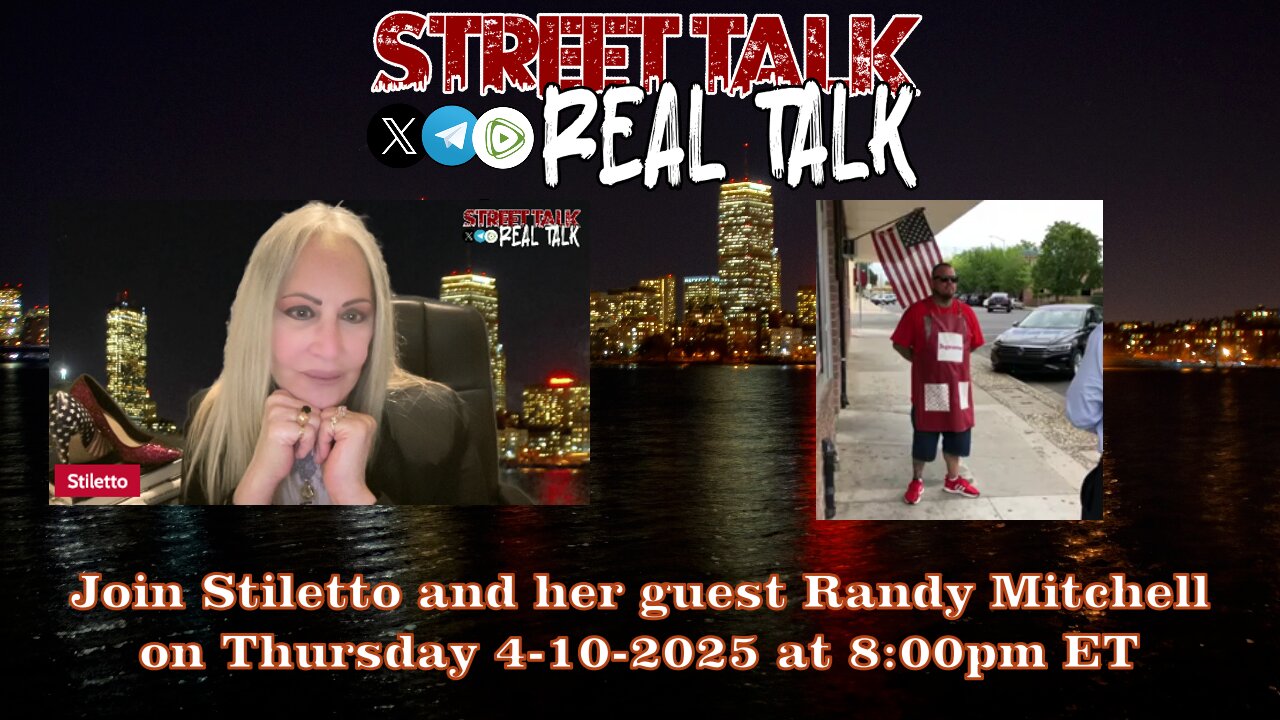 Rebroadcast of Street Talk with Stiletto from 4-10-2025