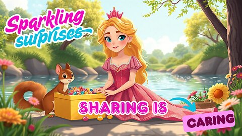 Princess Liora’s Magical Candy Adventure! | Sharing is Caring with Ember 🐴💖| Kids Cartoon