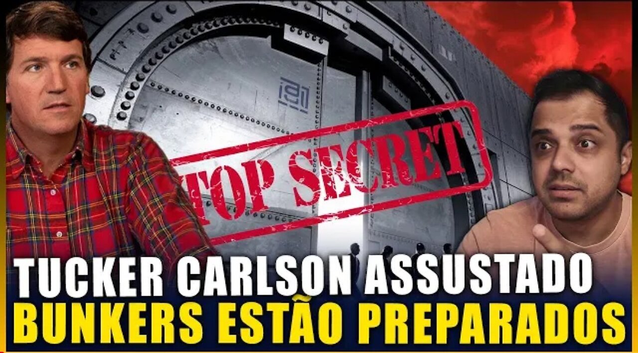 EXCLUSIVO: Tucker Carlson revela plano secreto da elite para fugir do FIM do mundo! 2030?