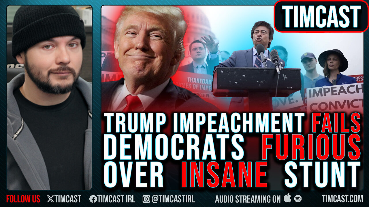 Trump Impeachment FAILED, Democrats FURIOUS With "IDIOTIC" Rep Shri Who Tried To Force Vote