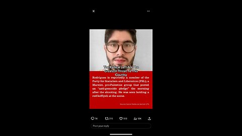 Leftists are the threat to America, that they claim the Right is