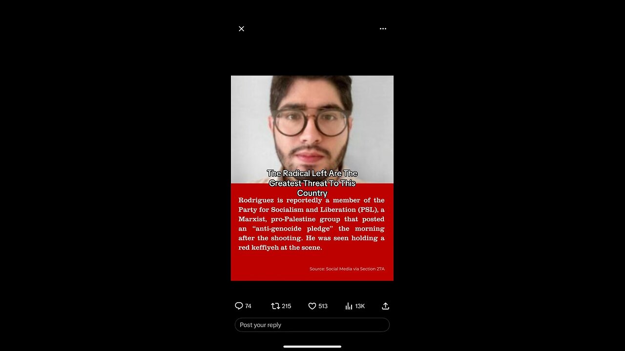Leftists are the threat to America, that they claim the Right is