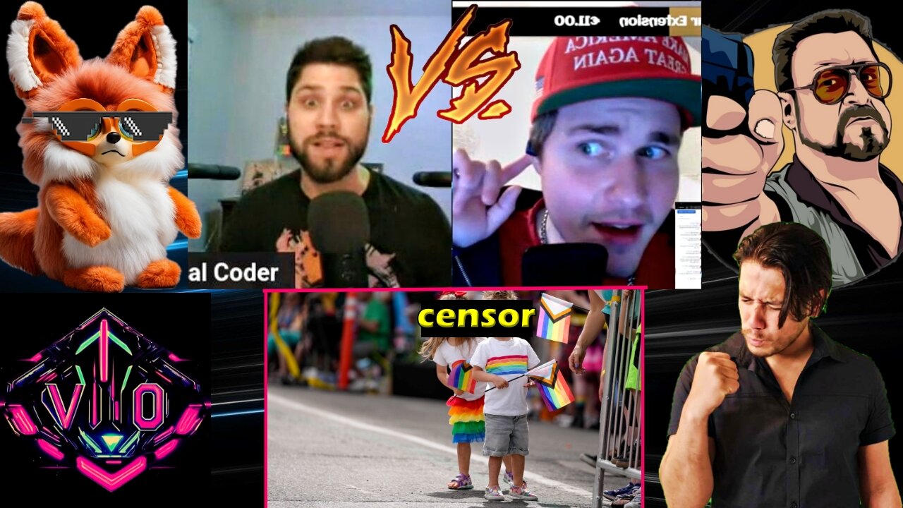 LGBTQ activists Vs MAGA - Pride Parade Debate