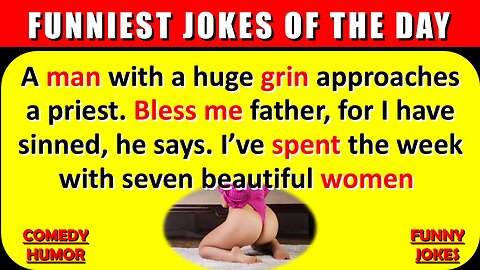 🤣 BEST JOKES OF THE DAY! - I've spend the week with 7 beautifull women