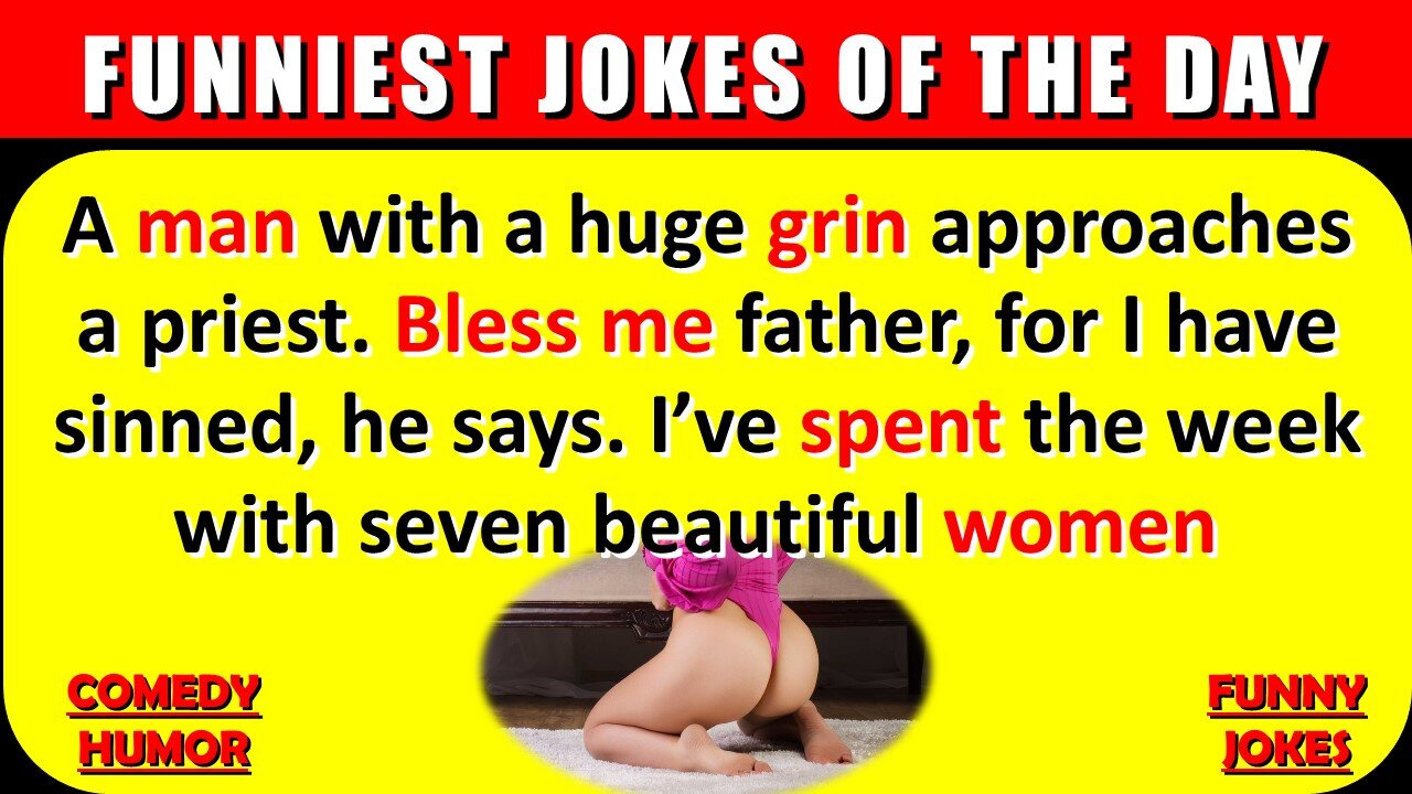 🤣 BEST JOKES OF THE DAY! - I've spend the week with 7 beautifull women