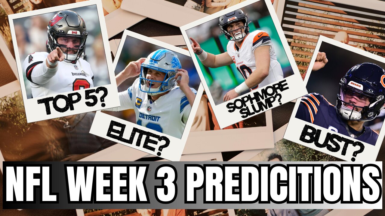 NFL Week 3 Preview: Good, Mid, and the Ugly Games + Predictions