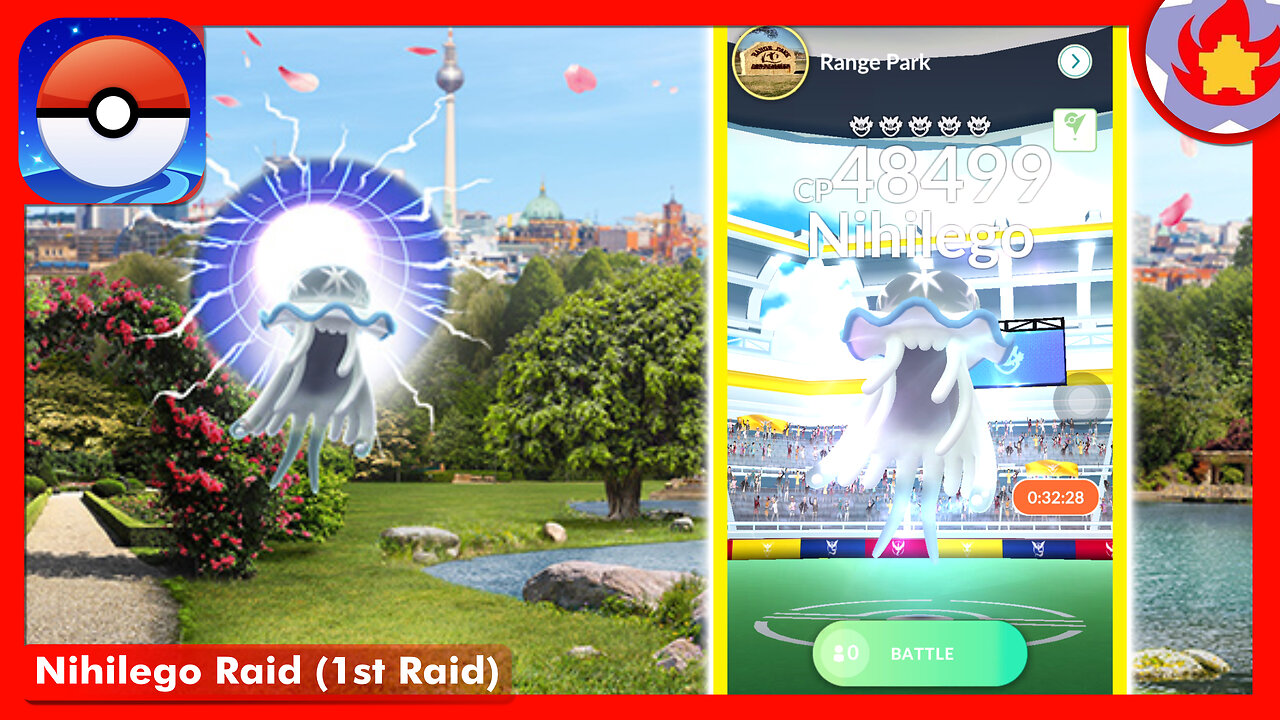 Nihilego Raid (1st Raid) | Pokemon GO