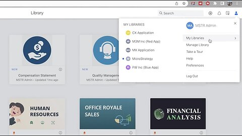 Seamlessly Switch Between App Workspaces in Library Web