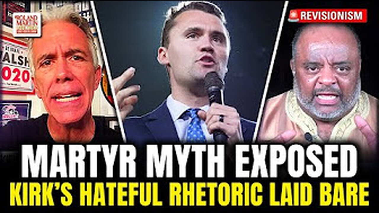 Roland & Walsh: Stop Whitewashing Charlie Kirk’s Hateful Rhetoric