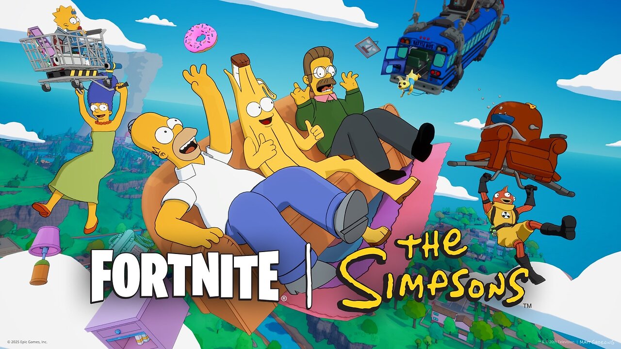 FORTNITE X SIMPSONSONS MINI SEASON!