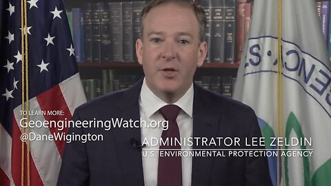 EPA Head Lee Zeldin Doing Climate Engineering Awareness Damage Control