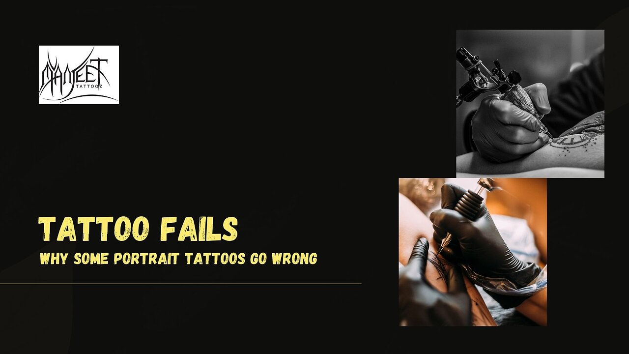 Tattoo Fails: Why Some Portrait Tattoos Go Wrong