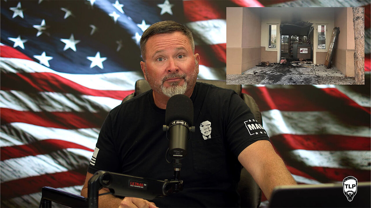Headquarters Firebombed