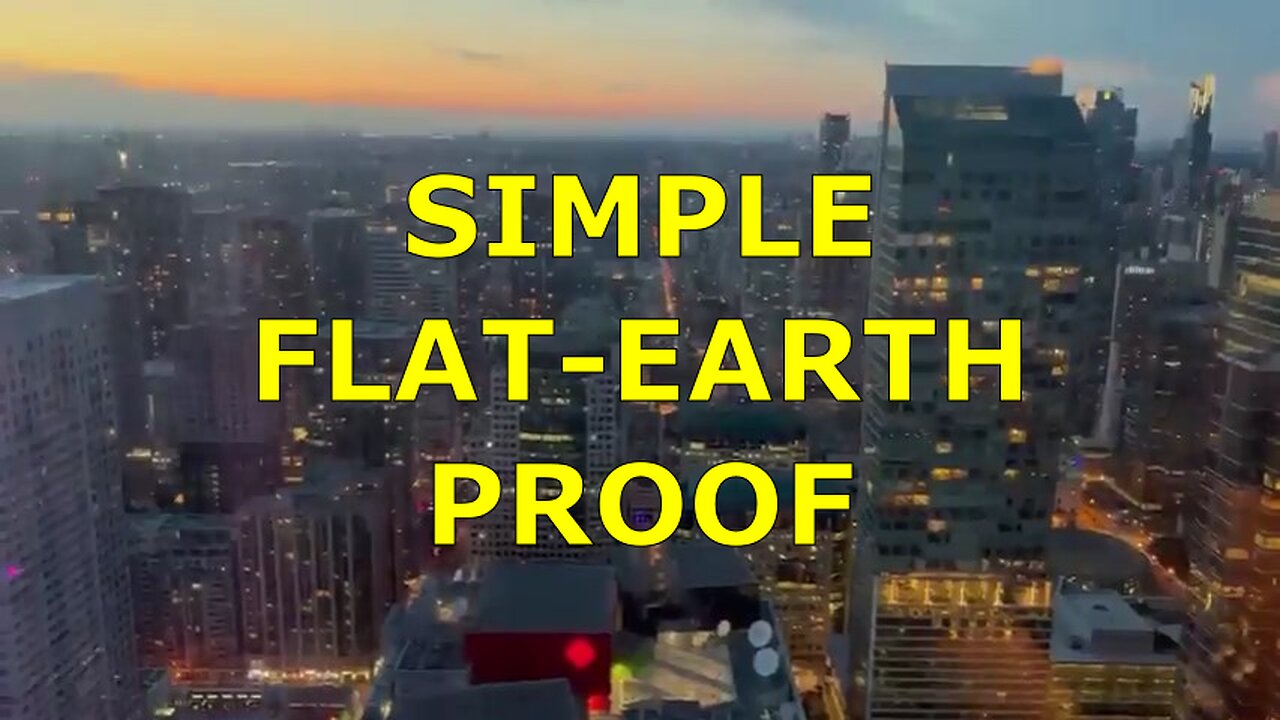 GLOBE IS A PSYOP! If Earth Were a Globe, the Horizon Would Not Rise with Riders in a Scenic Elevator