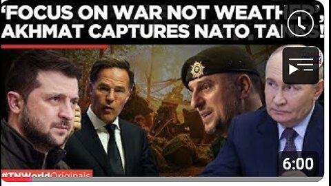 Akhmat Commander Apti EXECUTES Putin’s Buffer Zone Order Says NATO’s Game is Over!