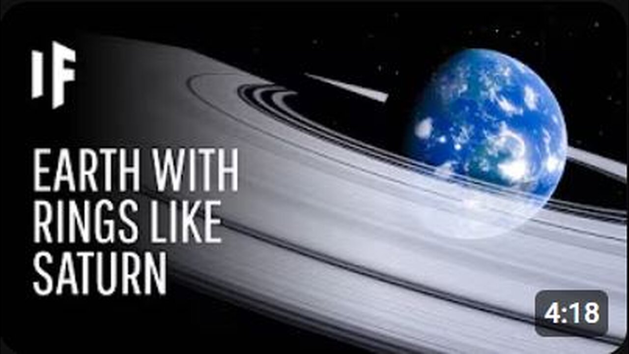 What If Earth Had Rings Like Saturn? | The Stunning Visual and Environmental Impact!