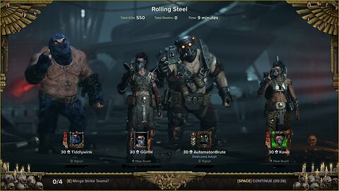 Shirtless For life (Wolfenstein 40K Old Blood)