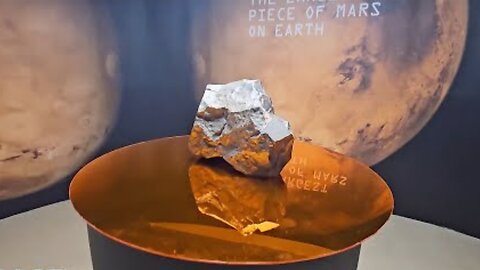 Biggest chunk of Mars on Earth! Take a tour at Sotheby's