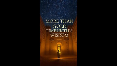 More Than Gold: Mansa Musa's Timbuktu Legacy | E56.3 | The Origin Pulse