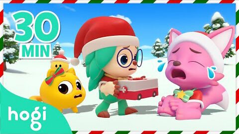 Christmas Boo Boo Song + More Christmas Songs and Colors for Kids | Hogi Christmas