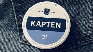 Kapten Vit Snus Review
