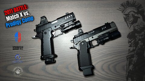 2011 BATTLE: EAA Girsan Witness2311® Match X vs. Springfield Armory Prodigy Comp 4.25, Ported