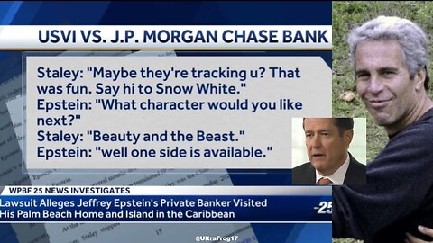 Proof Epstein had clients - found in emails between JP Morgan exec Jes Staley & him, "Say hi to Snow White."