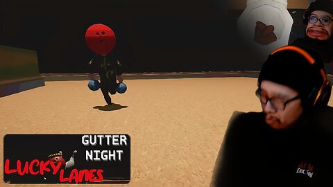 Working the night Shift at the bowling ALLY! Gutter Night Lucky lane {GAMEPLAY}