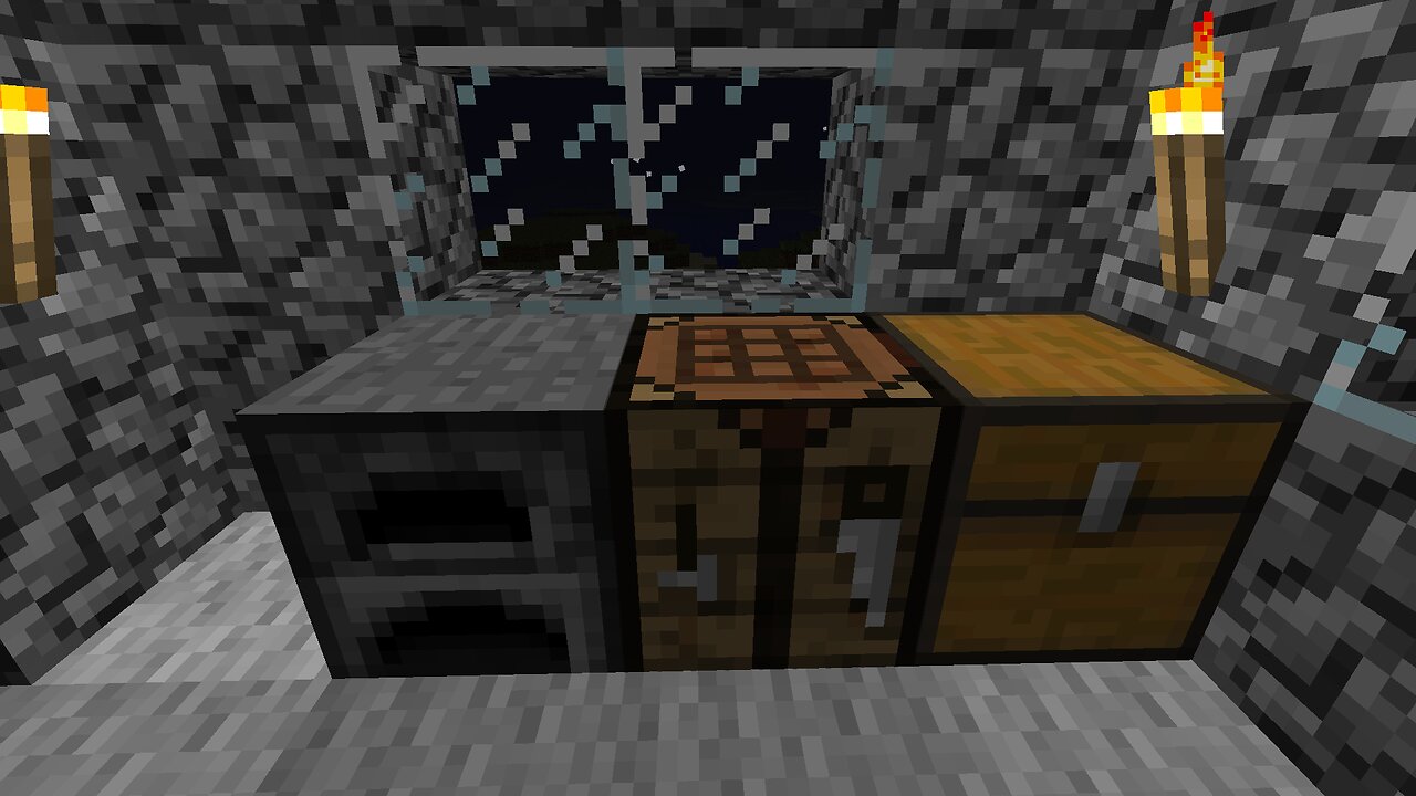 chilling playing Alpha Minecraft while playing Alpha Minecraft Music (No talking just gameplay)
