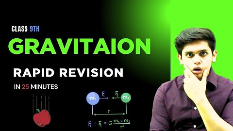 Gravitation class 9th rapid rivision