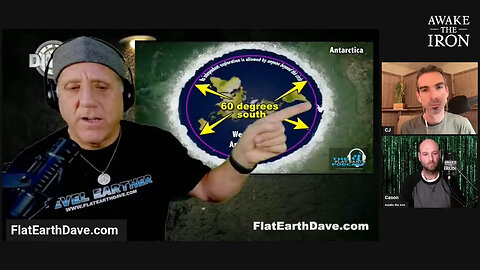 [Awake the Iron] Episode 34 - Flat Earth Dave [Nov 20, 2023]