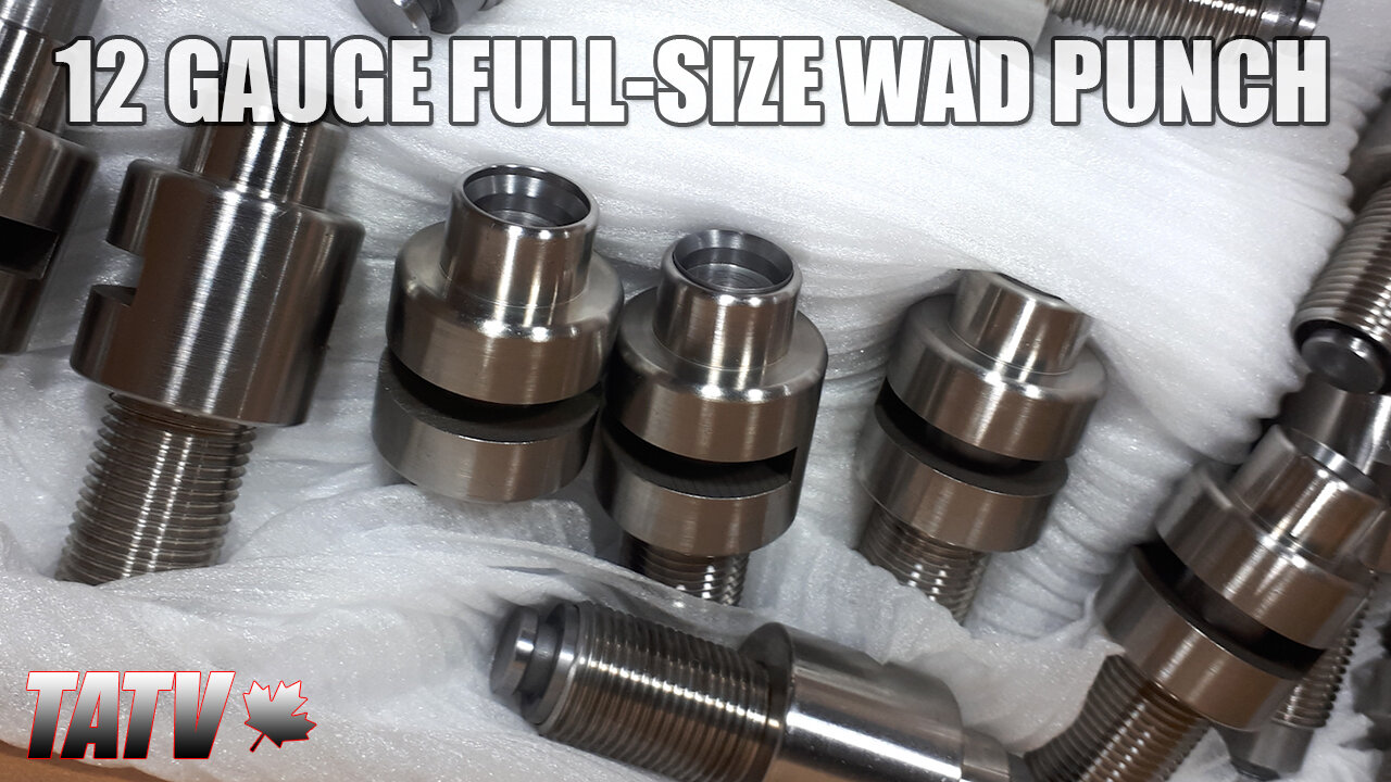 New Model Available! - 12 Gauge Shotshell Full-Size Wad Punch