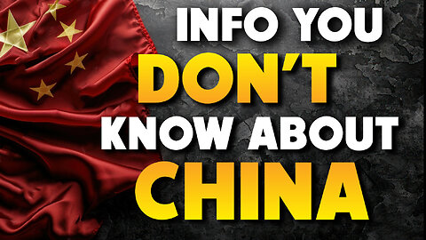 Info You Don’t Know about China 05/05/2025