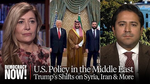 U.S. & Saudis Sign $142B Arms Deal as Trump Meets with Syria’s New Leader & Drops Syrian Sanctions
