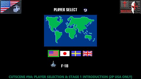 The Cutscene Project: "Aero Fighters" [Keaton/Keith {2P USA} (Arcade - 1992) [NA Version]