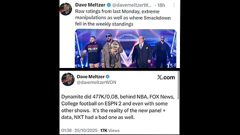 Dave Meltzer DEFENDS AEW Ratings Like a Paid Stooge! #shorts