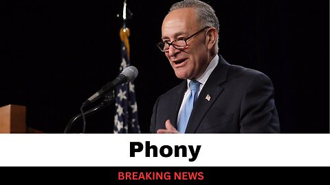 Democrat Phoniness Exposed Again