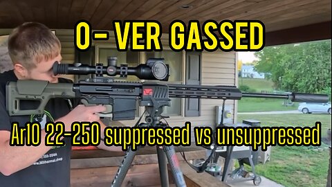 Suppressor + AR-10 = Over-Gassed Chaos (Gas Pedal Engaged)