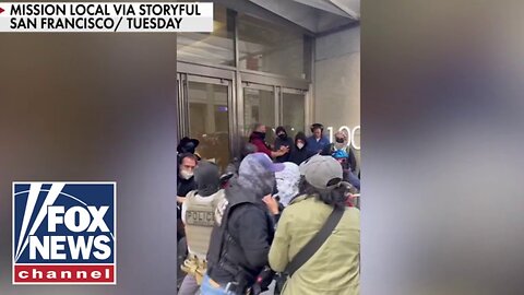 WATCH: Protesters clash with ICE agents in CA