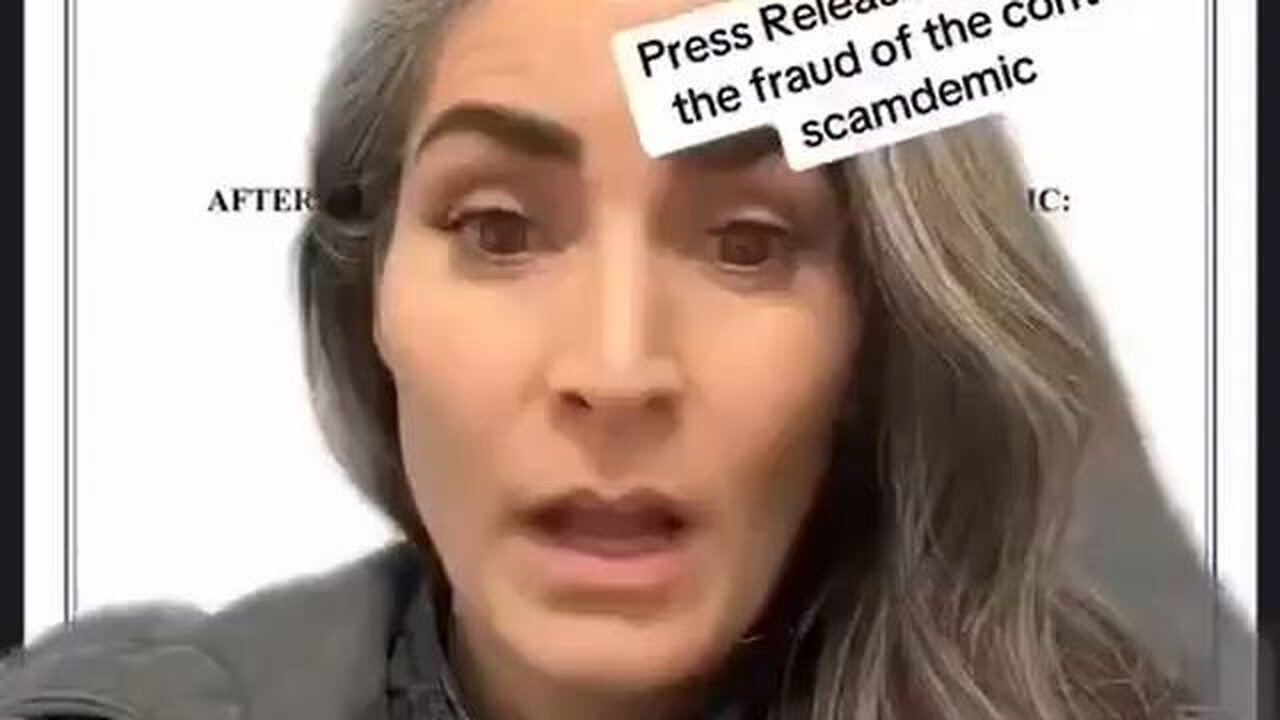 The whole Covid thing is officially a scam