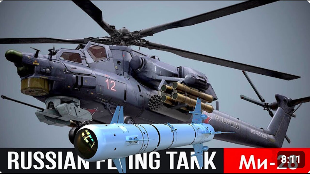 DENAZIFIED - Improved MI-28NM destroys Ukrainian drone facility with Kh-39 missiles