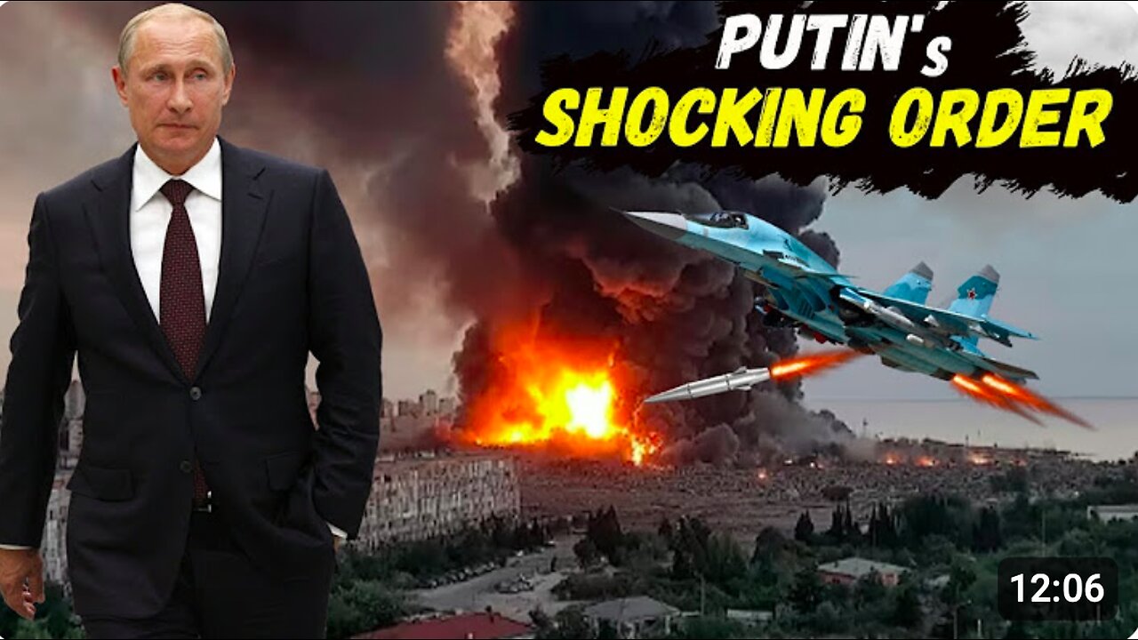 BRUTAL ESCALATION: Putin's SHOCKING order buried NATO alive and forced the West to WITHDRAW