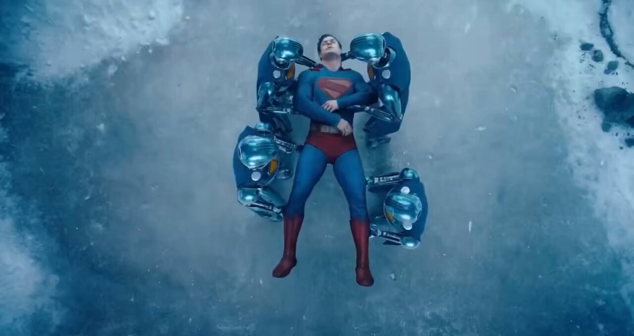 Kryptonian robots in Superman #superman #jamesgunn
