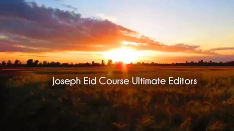 (courseslibrary.com)Joseph Eid Course Ultimate Editors download