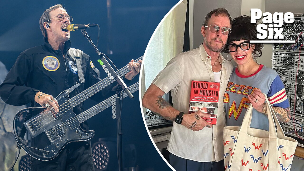 Weezer bassist Scott Shriner's wife shot by cops and booked for attempted murder after wild police chase